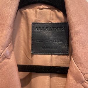 AllSaints Dalby Biker Leather Jacket